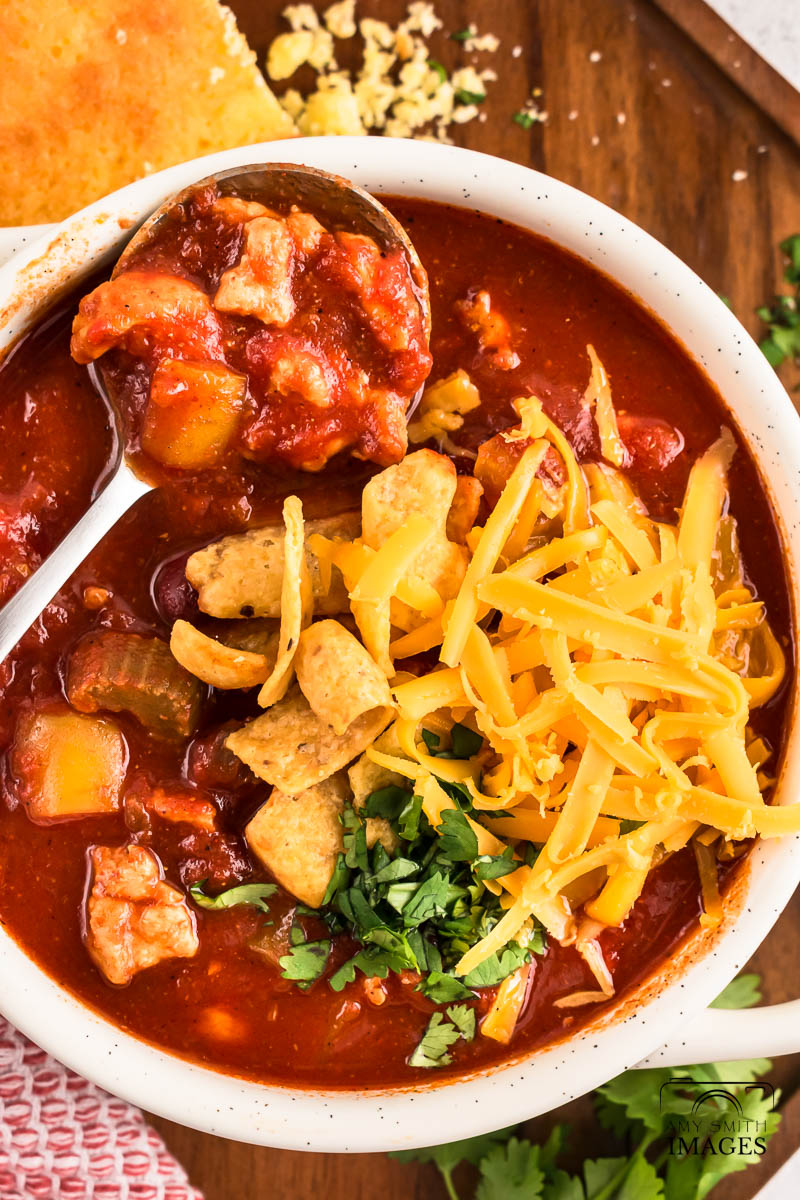 Slow Cooker Turkey Chili